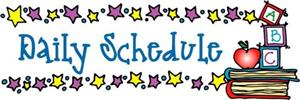 daily schedule 